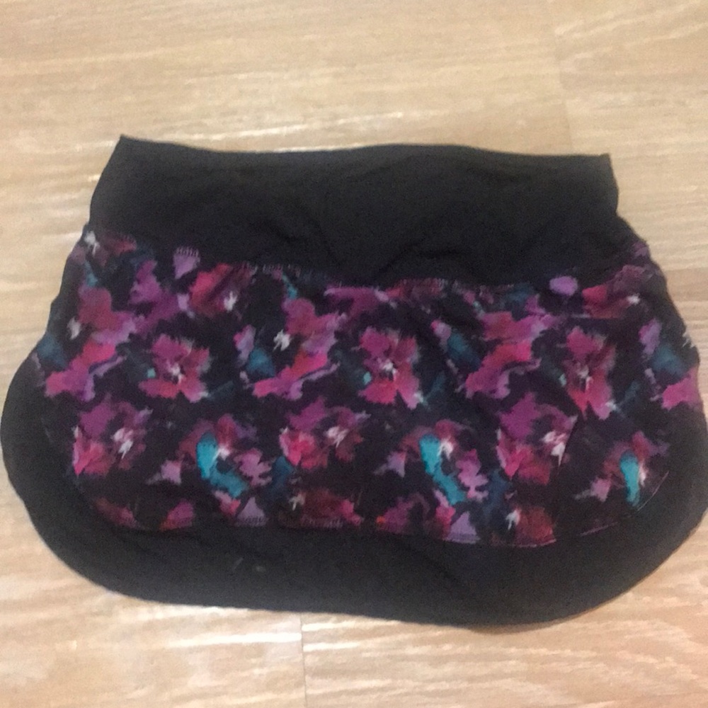 Lulu flower mesh skirt